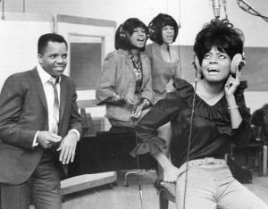 James "Jimmy" Garrett with The Supremes