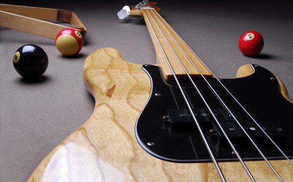 HG Thor Fretless Conversion Fender Precision Fretless Bass
