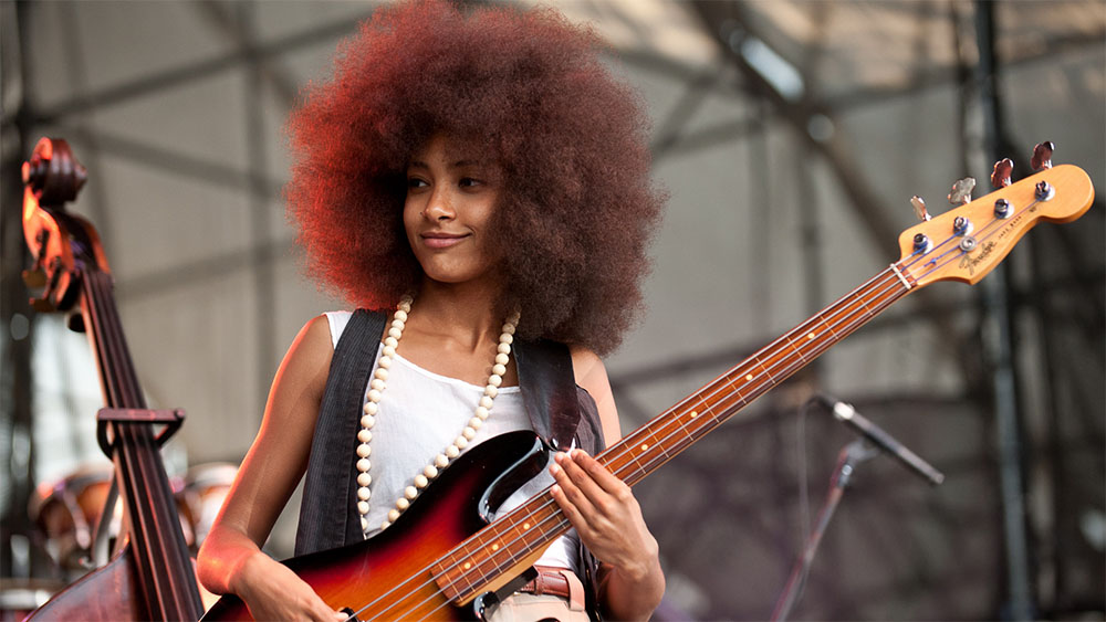 Lest We Forget by Esperanza Spalding, Voice + Piano + Guitars + Bass